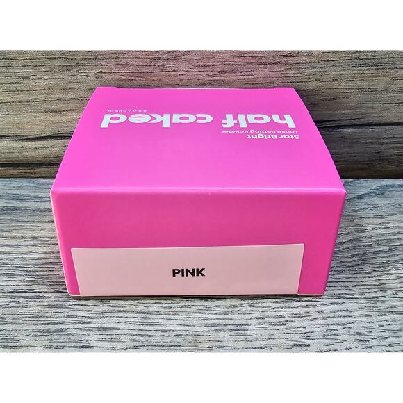 Half Caked Star Bright Loose Setting Powder in Pink Full Size - Picture 2 of 4